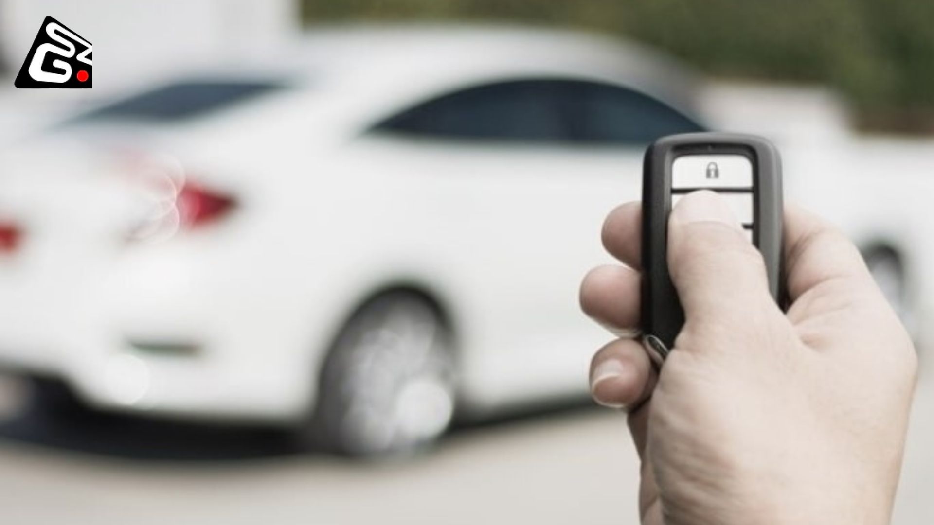 A person using a remote start
