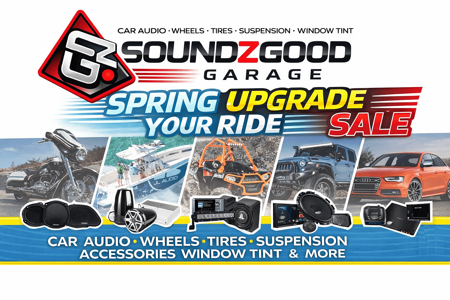 Spring Upgrade Your Ride